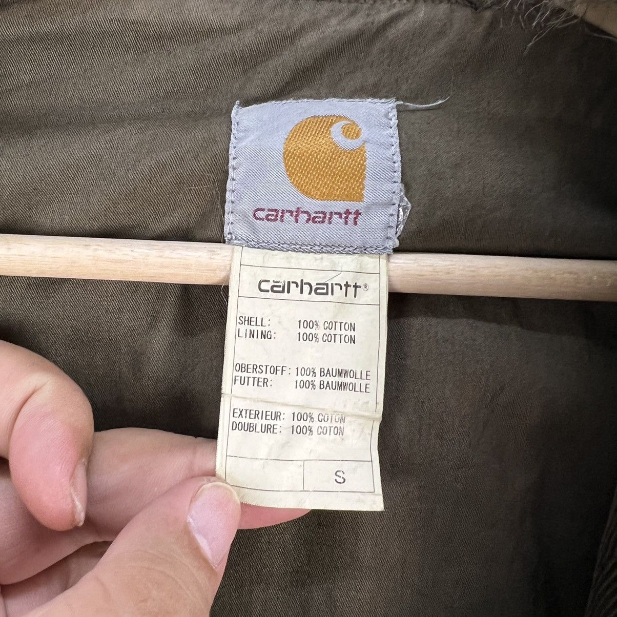Carhartt VINTAGE CARHARTT HOODIE ICONIC MULTI POCKET JACKET MINK FUR Size US S / EU 44-46 / 1 - 15 Thumbnail