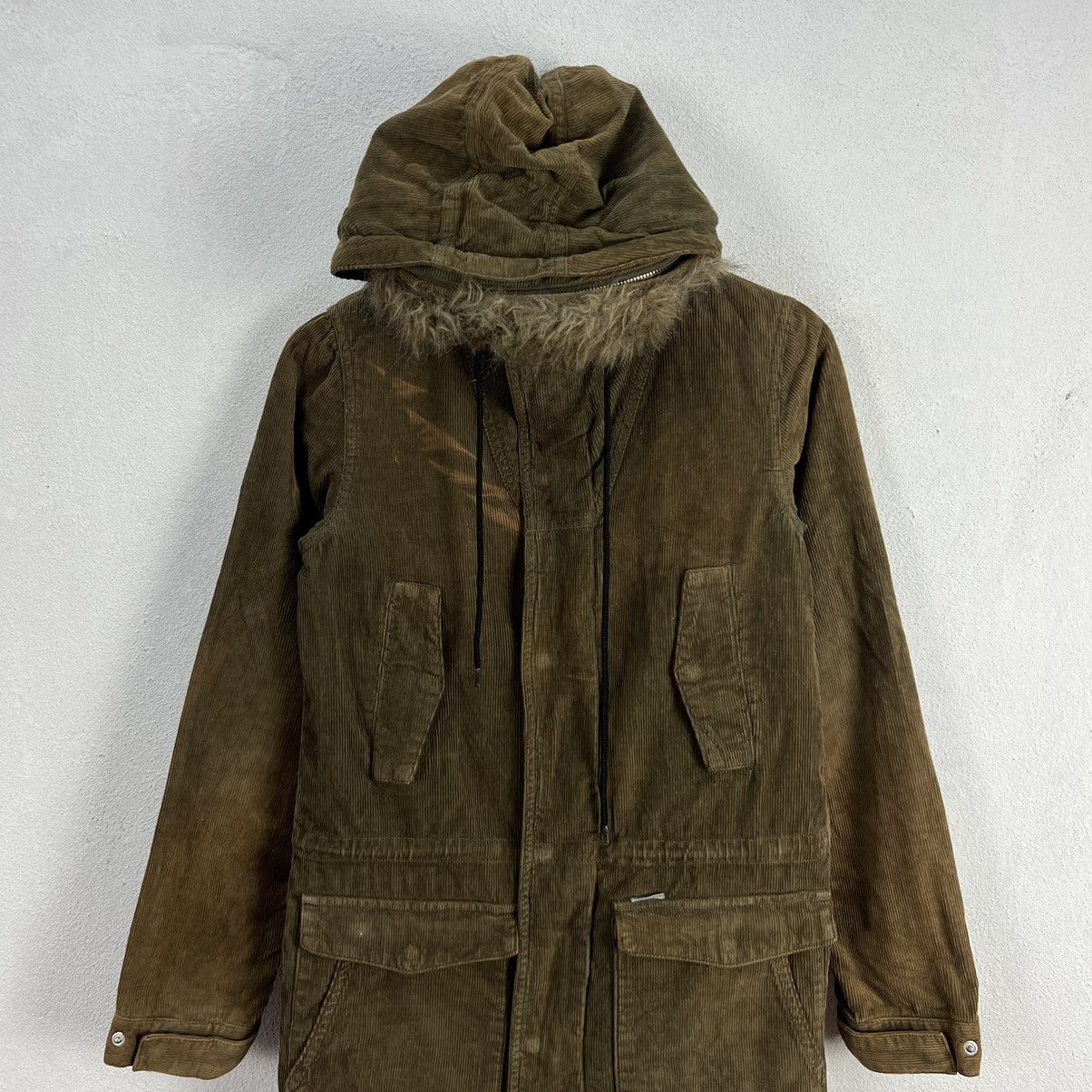 Carhartt VINTAGE CARHARTT HOODIE ICONIC MULTI POCKET JACKET MINK FUR Size US S / EU 44-46 / 1 - 3 Thumbnail