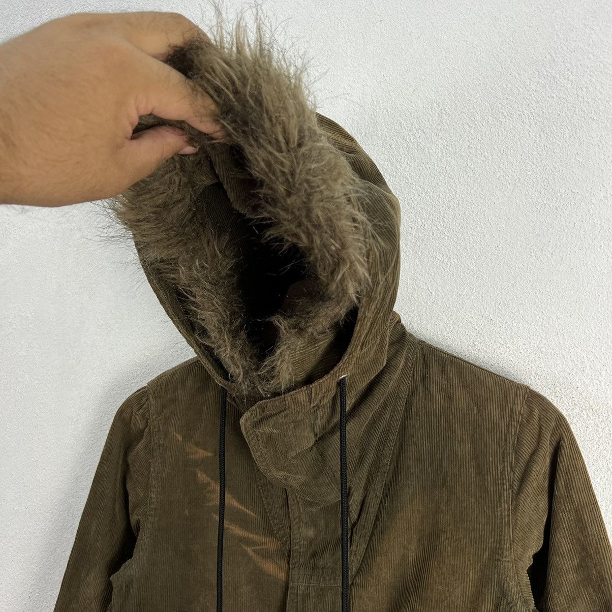 Carhartt VINTAGE CARHARTT HOODIE ICONIC MULTI POCKET JACKET MINK FUR Size US S / EU 44-46 / 1 - 8 Thumbnail