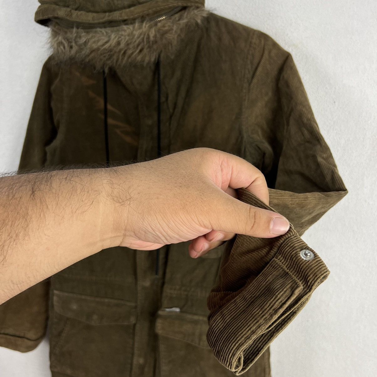 Carhartt VINTAGE CARHARTT HOODIE ICONIC MULTI POCKET JACKET MINK FUR Size US S / EU 44-46 / 1 - 9 Thumbnail