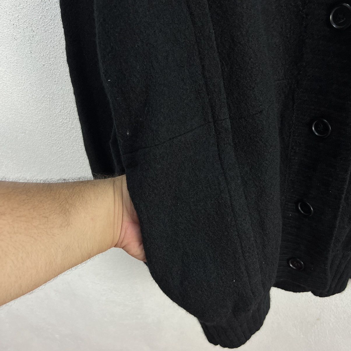 DKNY × Japanese Brand AVANT GARDE STYLE DKNY WOOL PARACHUTE BIKER JACKET Size US S / EU 44-46 / 1 - 4 Thumbnail