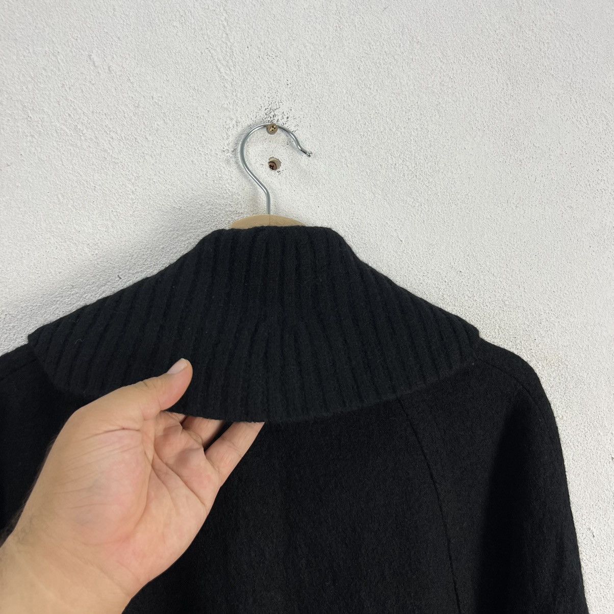 DKNY × Japanese Brand AVANT GARDE STYLE DKNY WOOL PARACHUTE BIKER JACKET Size US S / EU 44-46 / 1 - 8 Thumbnail