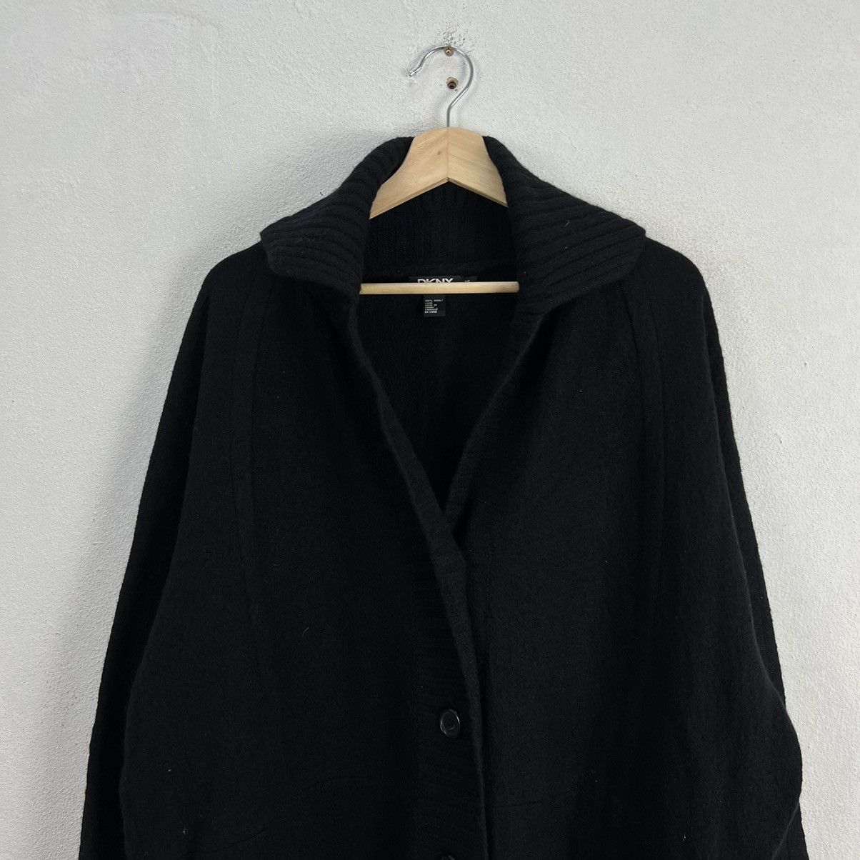 DKNY × Japanese Brand AVANT GARDE STYLE DKNY WOOL PARACHUTE BIKER JACKET Size US S / EU 44-46 / 1 - 3 Thumbnail