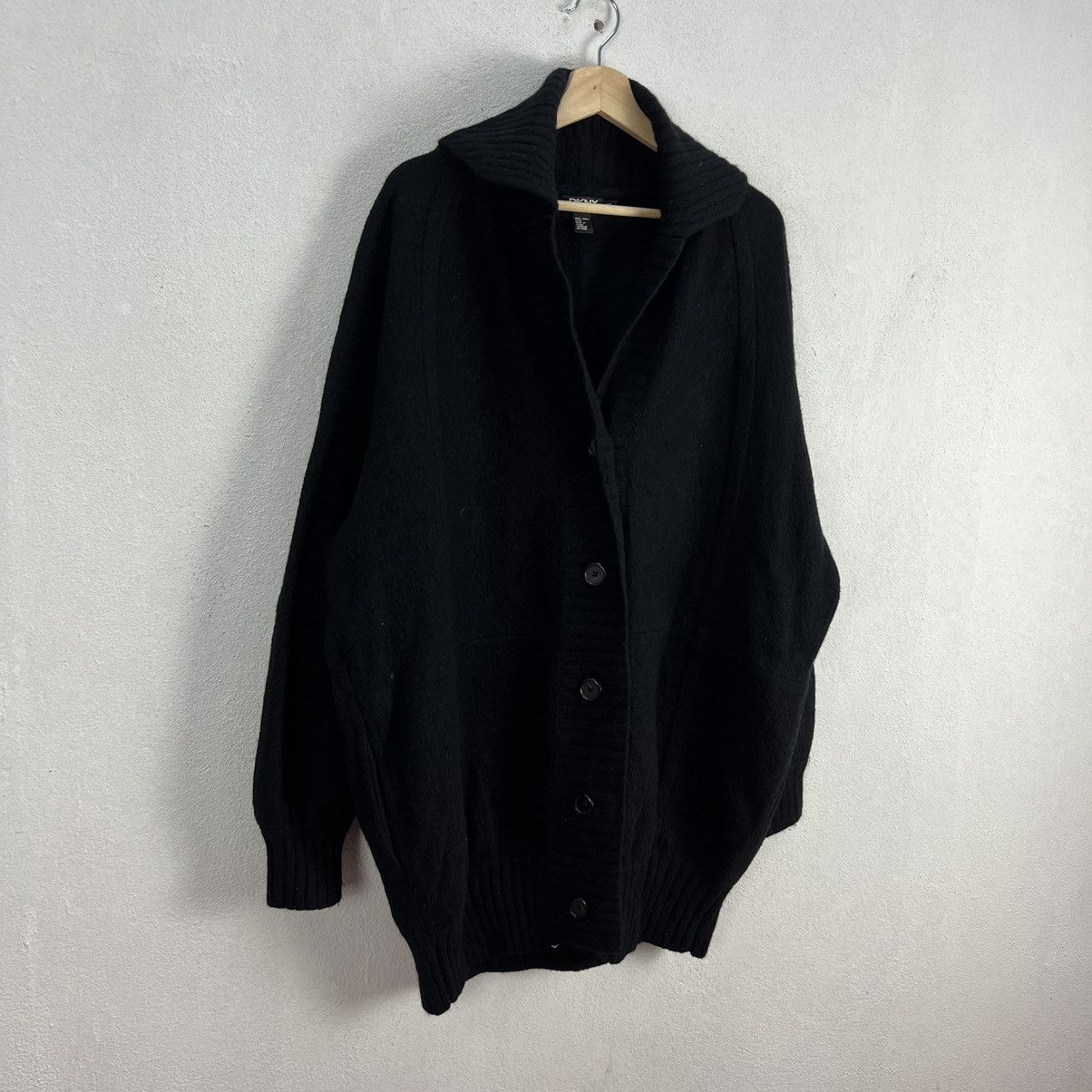 DKNY × Japanese Brand AVANT GARDE STYLE DKNY WOOL PARACHUTE BIKER JACKET Size US S / EU 44-46 / 1 - 2 Thumbnail