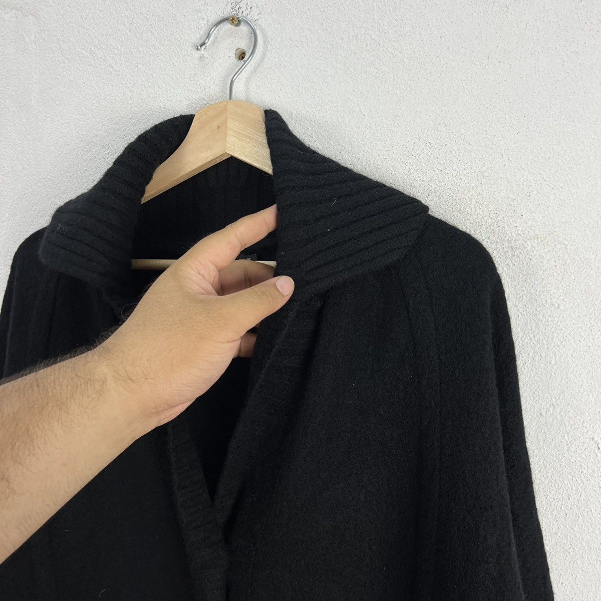 DKNY × Japanese Brand AVANT GARDE STYLE DKNY WOOL PARACHUTE BIKER JACKET Size US S / EU 44-46 / 1 - 6 Thumbnail