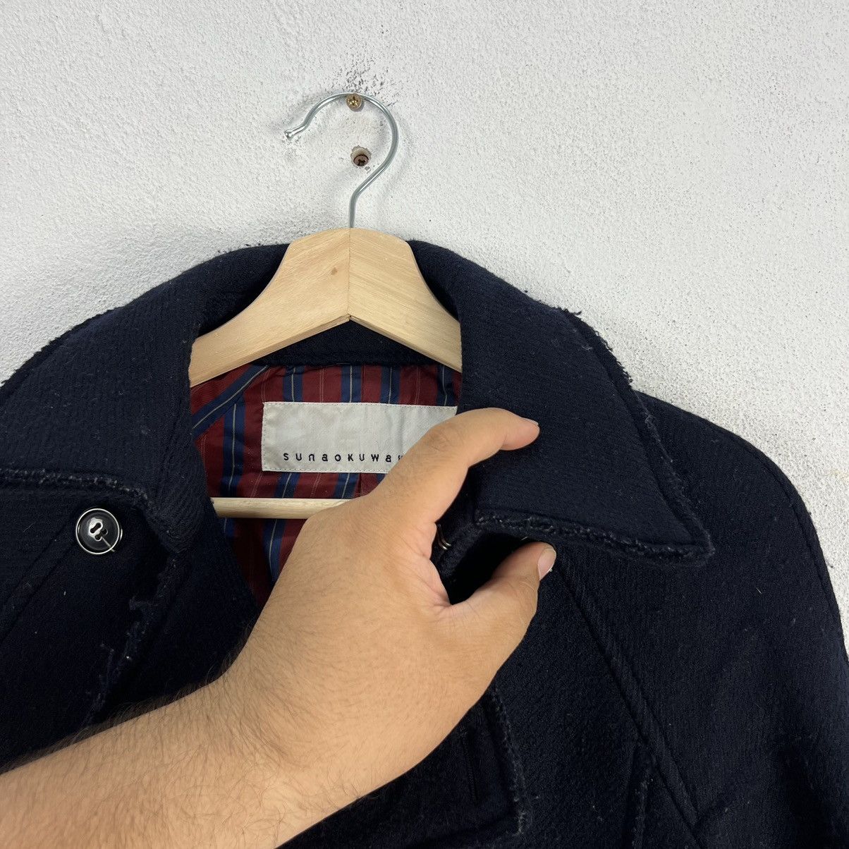 Issey Miyake RARE SUNAOKUWAHARA BY ISSEY MIYAKE WOOL PARACHUTE JACKET Size US S / EU 44-46 / 1 - 6 Thumbnail