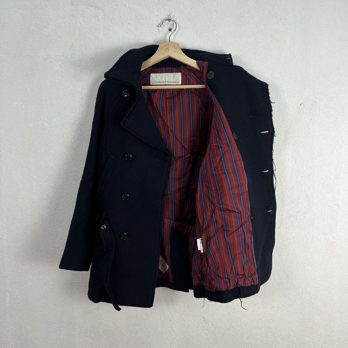 Issey Miyake RARE SUNAOKUWAHARA BY ISSEY MIYAKE WOOL PARACHUTE JACKET Size US S / EU 44-46 / 1 - 9 Thumbnail