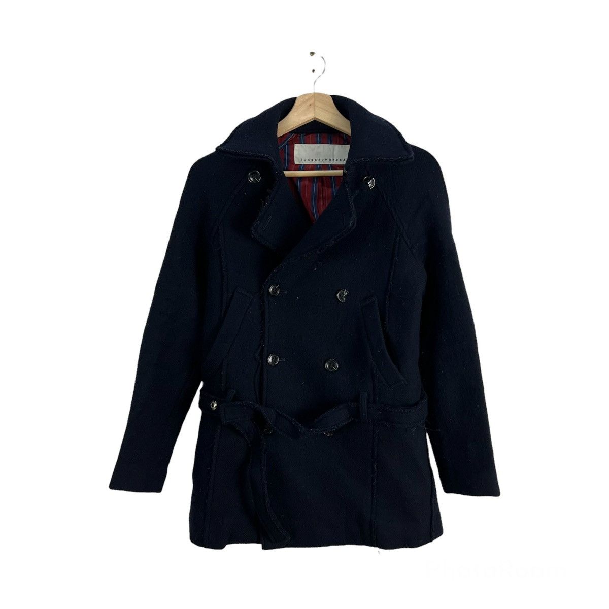Issey Miyake RARE SUNAOKUWAHARA BY ISSEY MIYAKE WOOL PARACHUTE JACKET Size US S / EU 44-46 / 1 - 1 Thumbnail