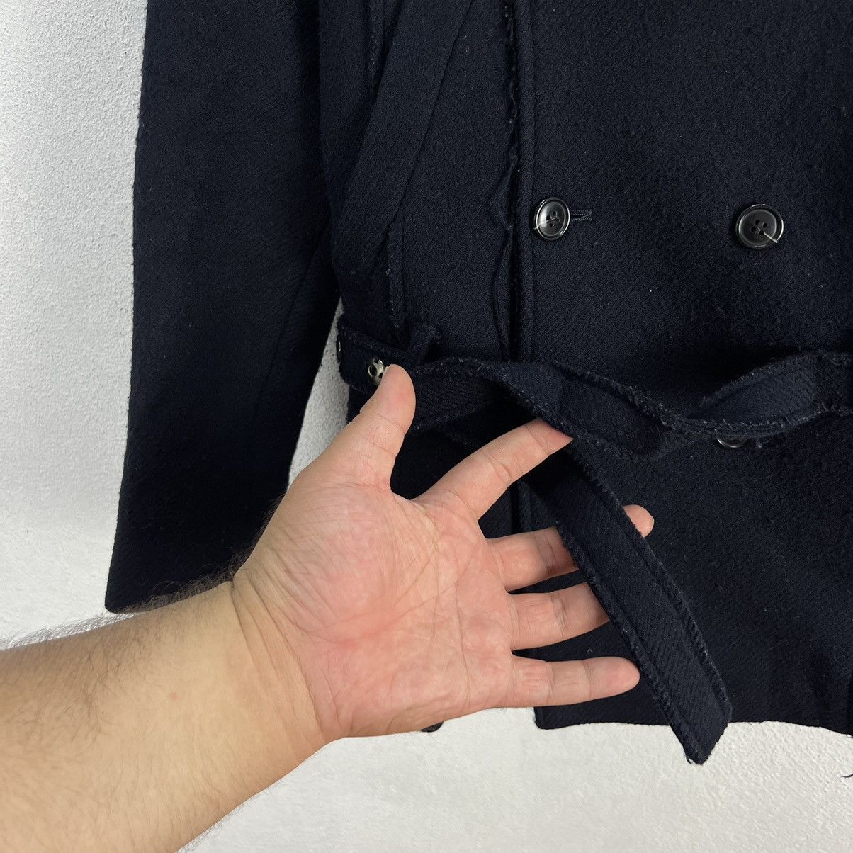 Issey Miyake RARE SUNAOKUWAHARA BY ISSEY MIYAKE WOOL PARACHUTE JACKET Size US S / EU 44-46 / 1 - 4 Thumbnail