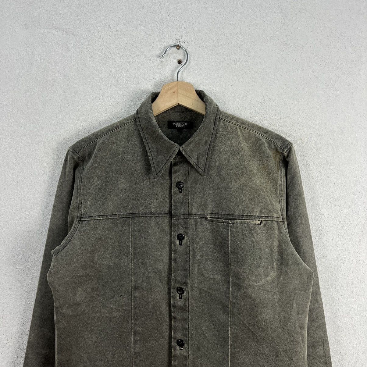 Japanese Brand VINTAGE TORNADO MART SHIRT BUTTONS UP ISSEY MIYAKE STYLE Size US L / EU 52-54 / 3 - 3 Thumbnail