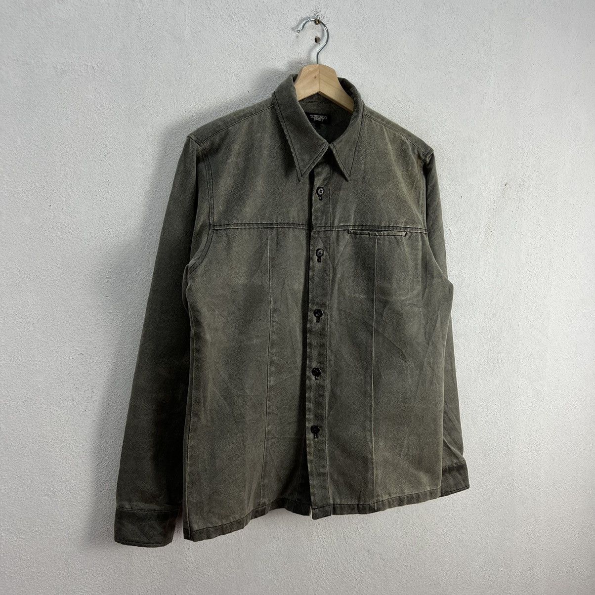 Japanese Brand VINTAGE TORNADO MART SHIRT BUTTONS UP ISSEY MIYAKE STYLE Size US L / EU 52-54 / 3 - 2 Thumbnail