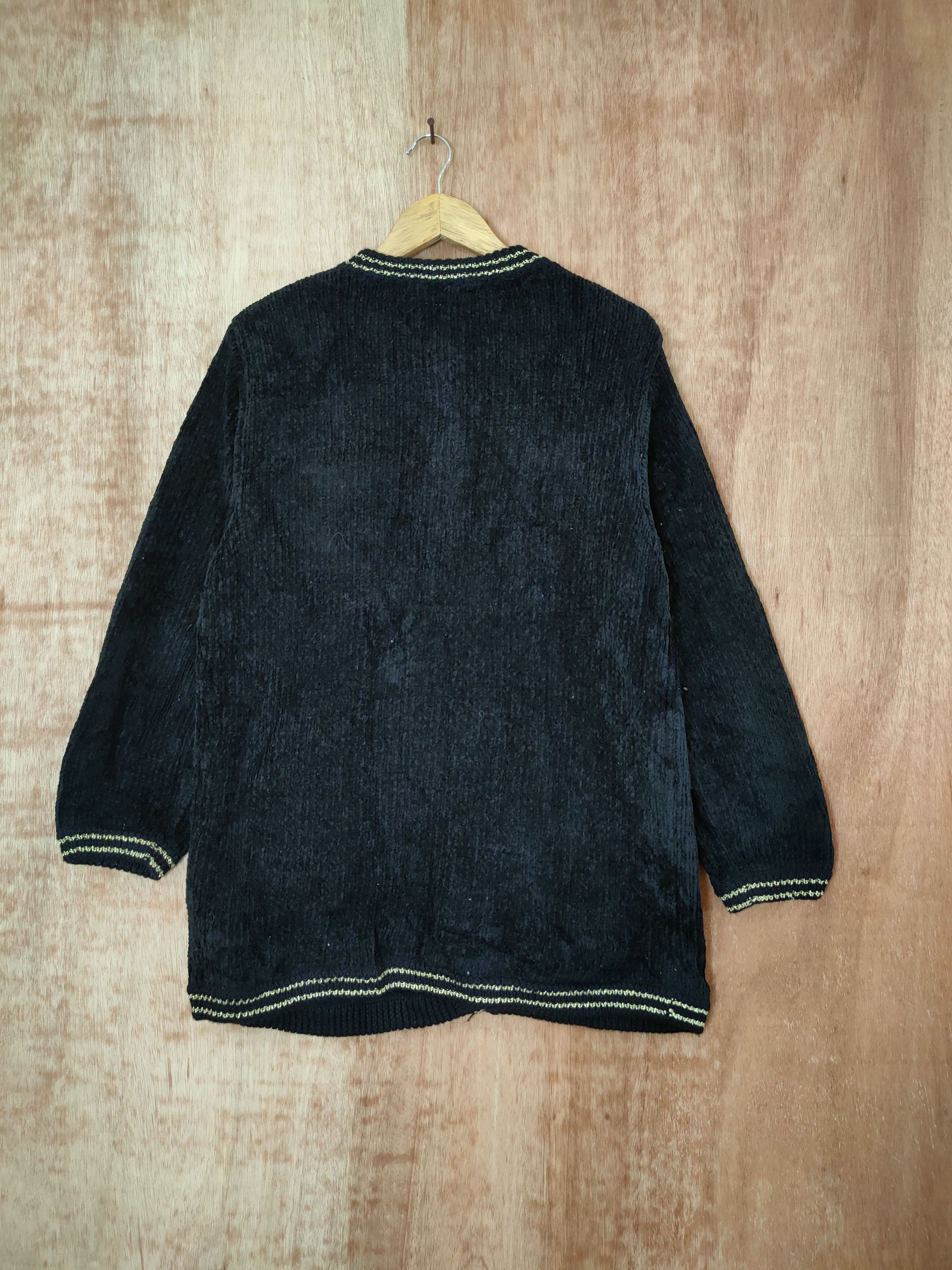 Aran Isles Knitwear × Japanese Brand DL Belle Maison cardigan mohair knitwear streetwear #46-430 Size US L / EU 52-54 / 3 - 7 Thumbnail