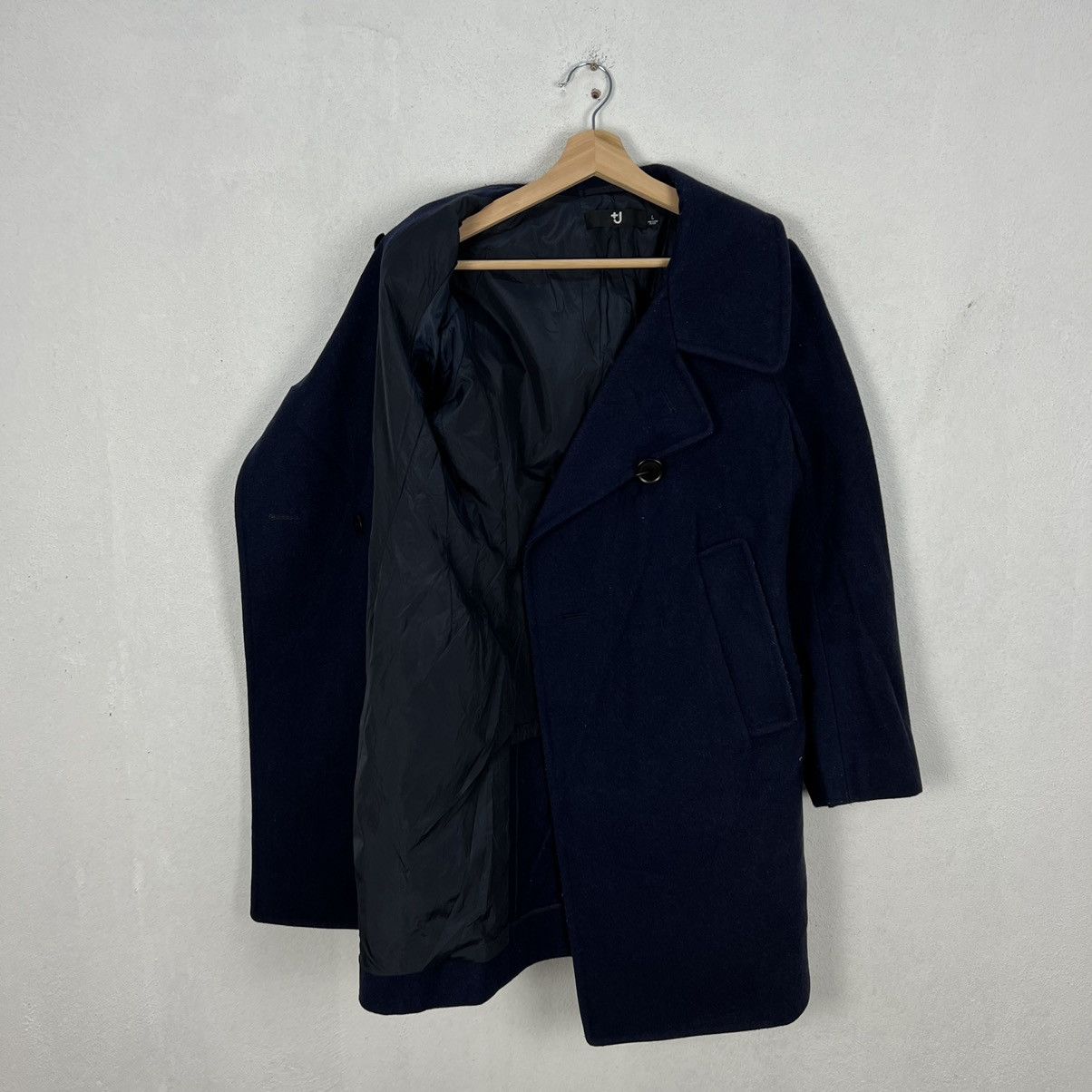 Jil Sander RARE WOOL LONG JACKET J+ By JILL SANDER JAPAN Size US L / EU 52-54 / 3 - 9 Thumbnail