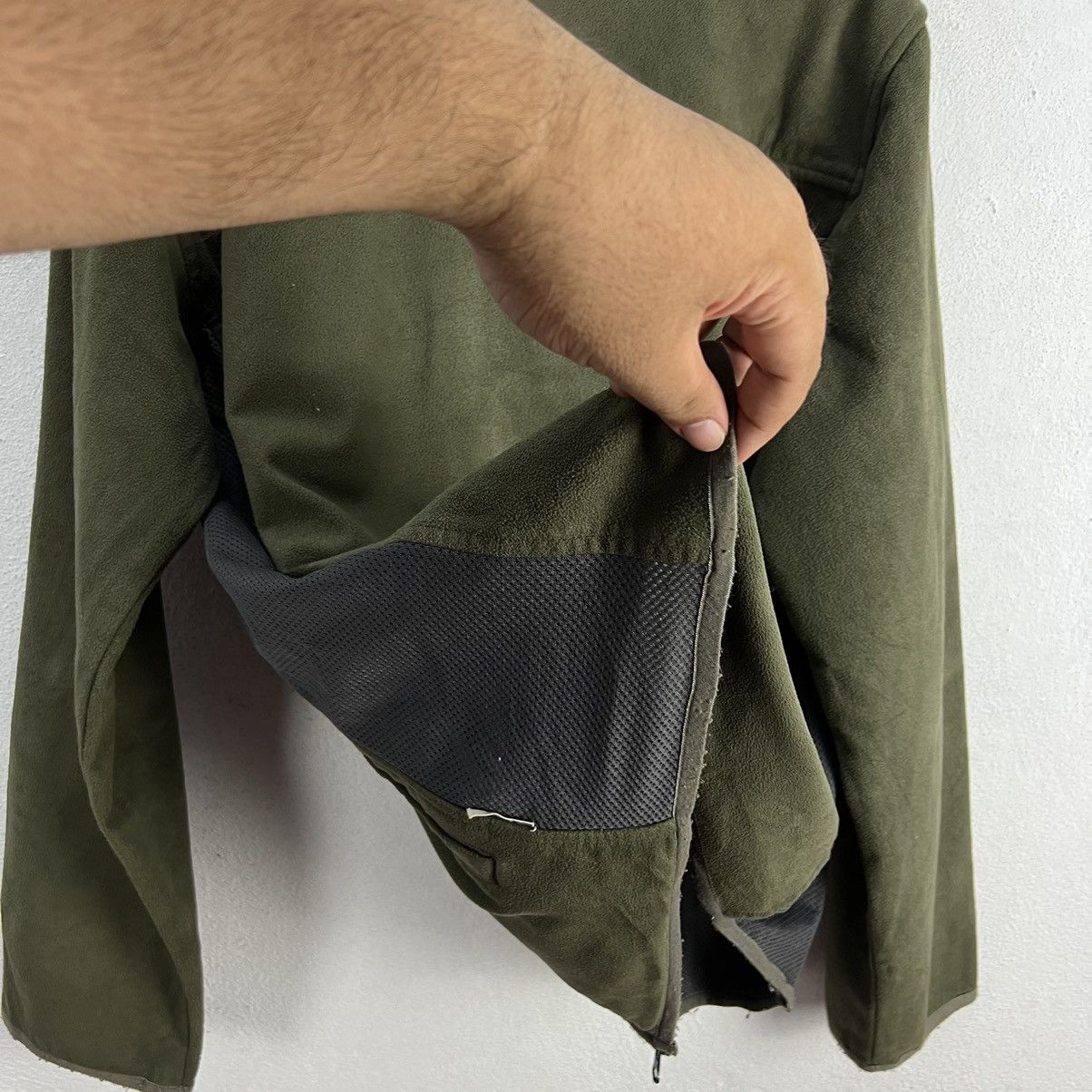 Stussy RARE FLEECE SURVIVAL ZIPPER JACKET STUSSY MILITARY DESIGN Size US M / EU 48-50 / 2 - 9 Thumbnail