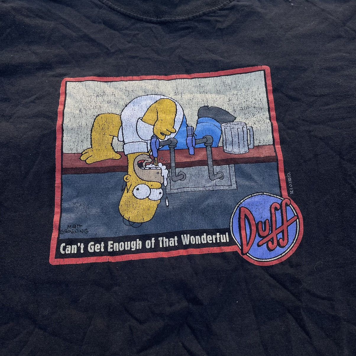 Band Tees Vintage Y2K The Simpsons Homer Art Beatles Rock Streetwear Size US L / EU 52-54 / 3 - 5 Thumbnail