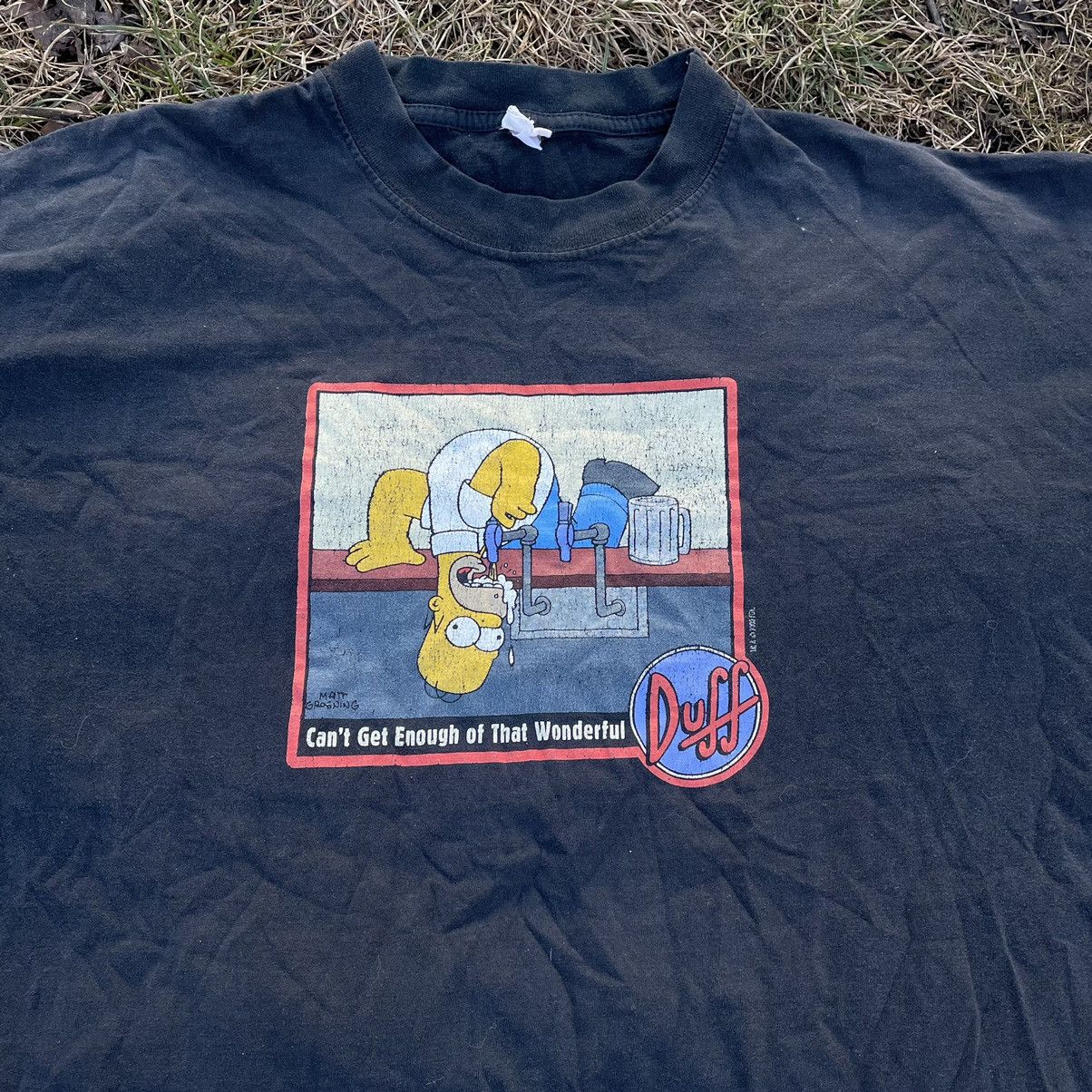 Band Tees Vintage Y2K The Simpsons Homer Art Beatles Rock Streetwear Size US L / EU 52-54 / 3 - 4 Thumbnail