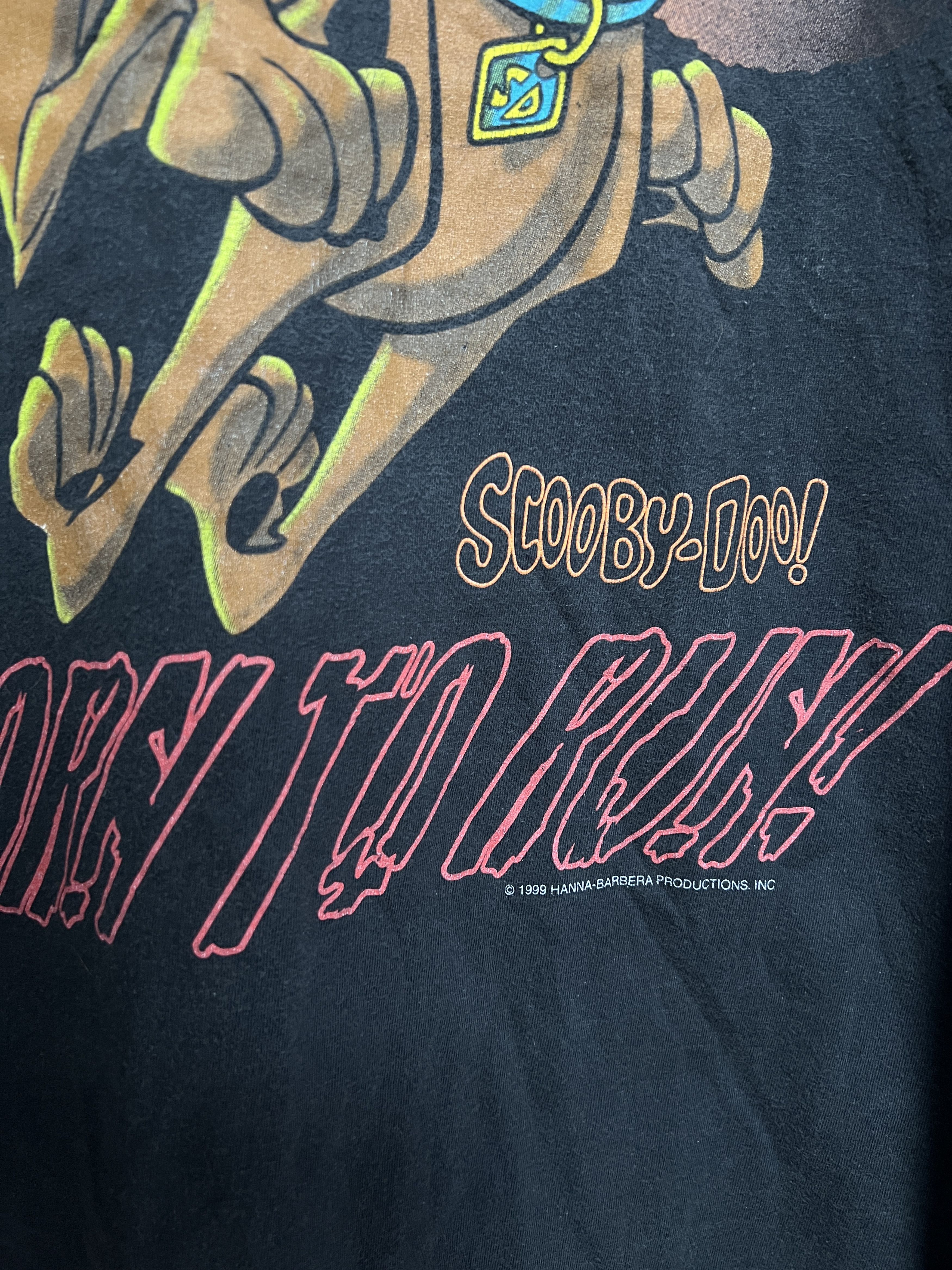 Cartoon Network Vintage 1999 Scooby Doo Born To Run Cartoon T-shirt Size US L / EU 52-54 / 3 - 6 Thumbnail