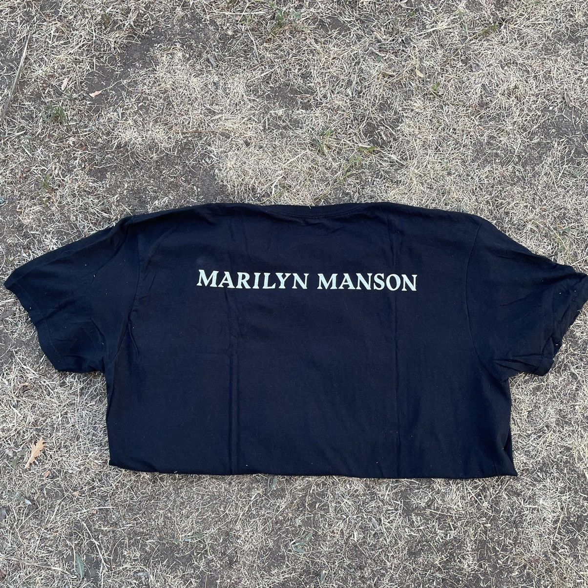 Vintage Vintage Y2K Marilyn Manson Graphic Tee Dark Streetwear XL Size US XL / EU 56 / 4 - 5 Thumbnail