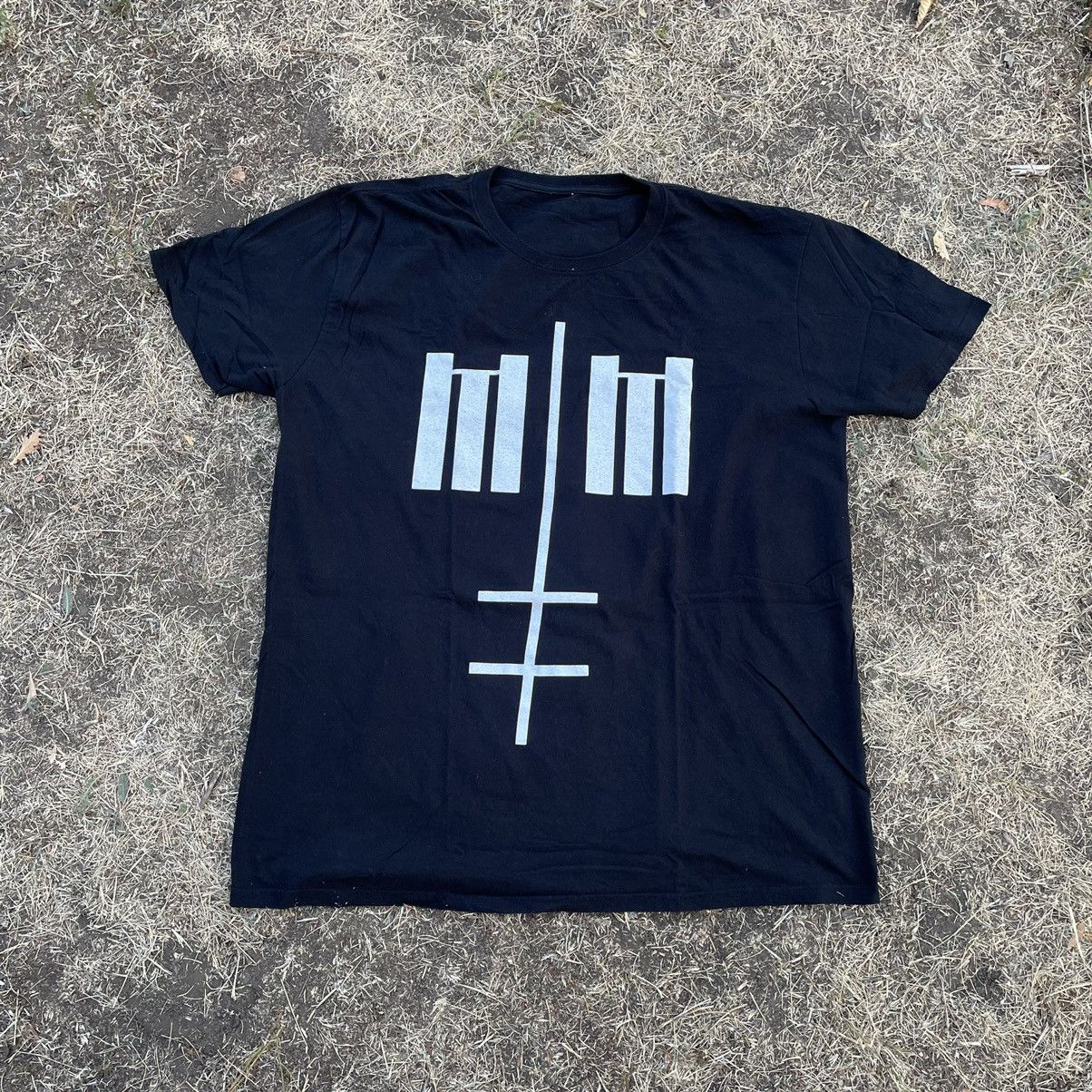 Vintage Vintage Y2K Marilyn Manson Graphic Tee Dark Streetwear XL Size US XL / EU 56 / 4 - 1 Thumbnail