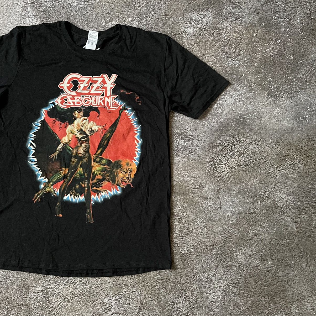 Band Tees Vintage RIP Ozzy Osborne Dead Face Horror Tee Size US M / EU 48-50 / 2 - 3 Thumbnail