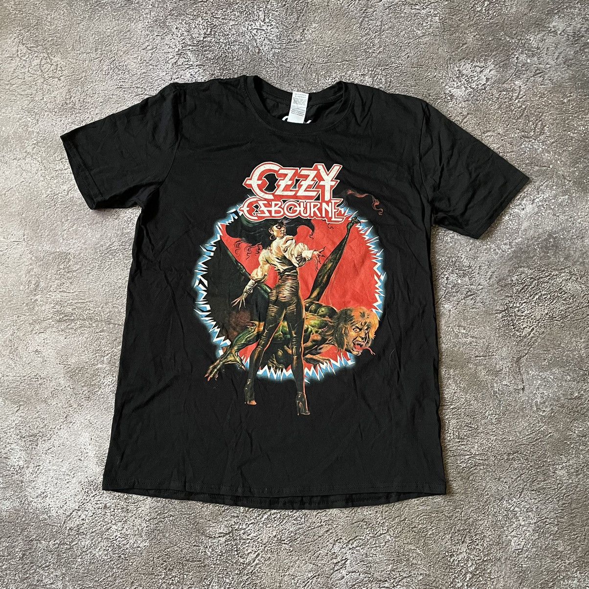 Band Tees Vintage RIP Ozzy Osborne Dead Face Horror Tee Size US M / EU 48-50 / 2 - 2 Thumbnail