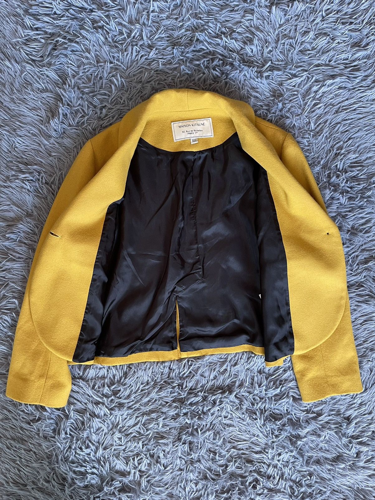 Japanese Brand × Maison Kitsune Maison Kitsune cashmere + wool blazer Size S / US 4 / IT 40 - 3 Thumbnail