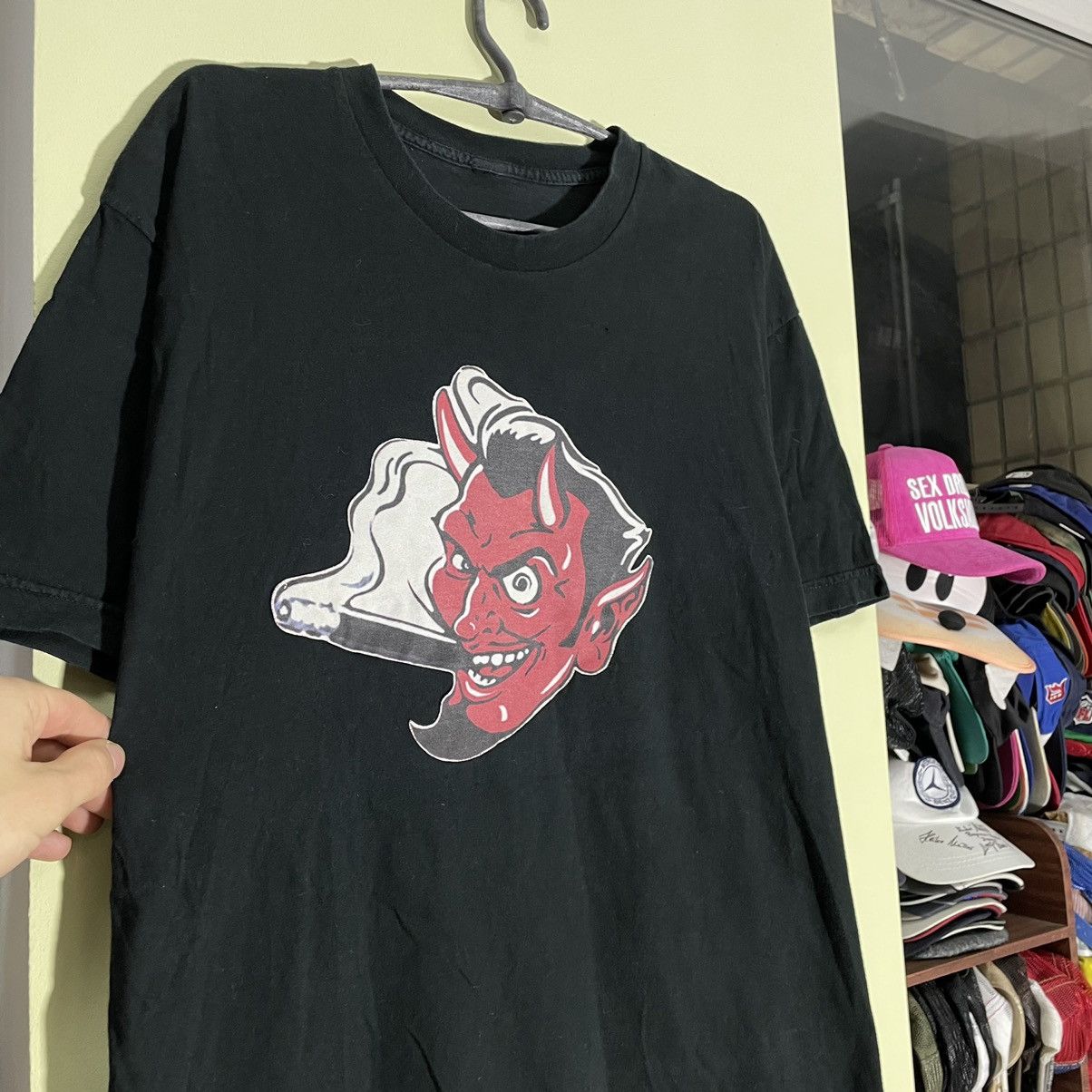 Vintage Vintage 90s Horror Graphic Tee Devil Skulls Vamp Punk XL Size US XL / EU 56 / 4 - 4 Thumbnail