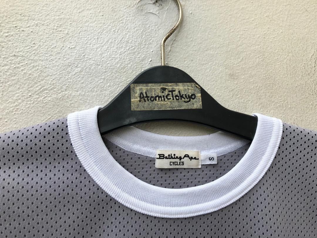 Bape Vintage BAPESTA Long Sleeves Mesh t shirt Size US S / EU 44-46 / 1 - 3 Thumbnail