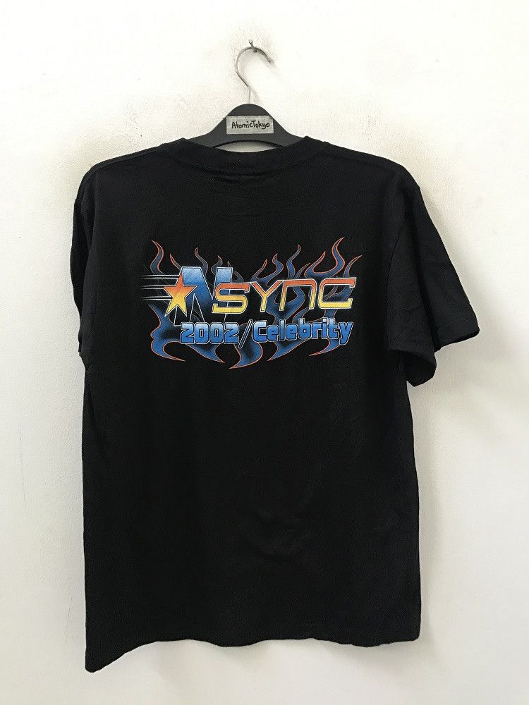 Band Tees 2002 N SYNC Celebrity Double Sided Band t shirt Size US M / EU 48-50 / 2 - 5 Thumbnail