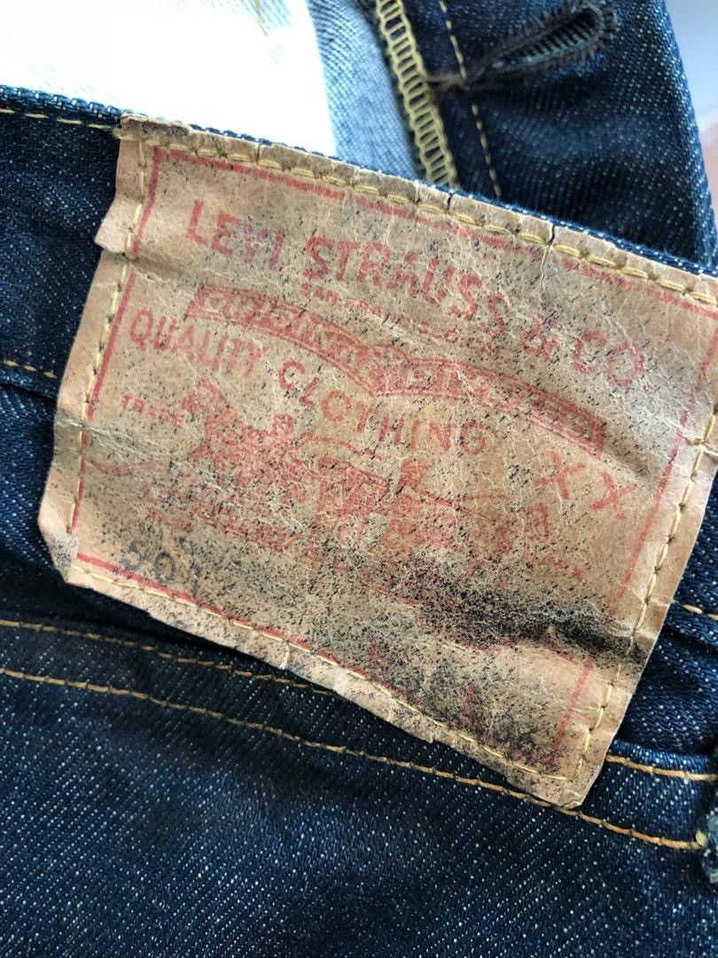 Levi's × Levi's Vintage Clothing Japan Levi’s 501 Capital E Redline Selvedge Denim Size US 31 - 15 Thumbnail