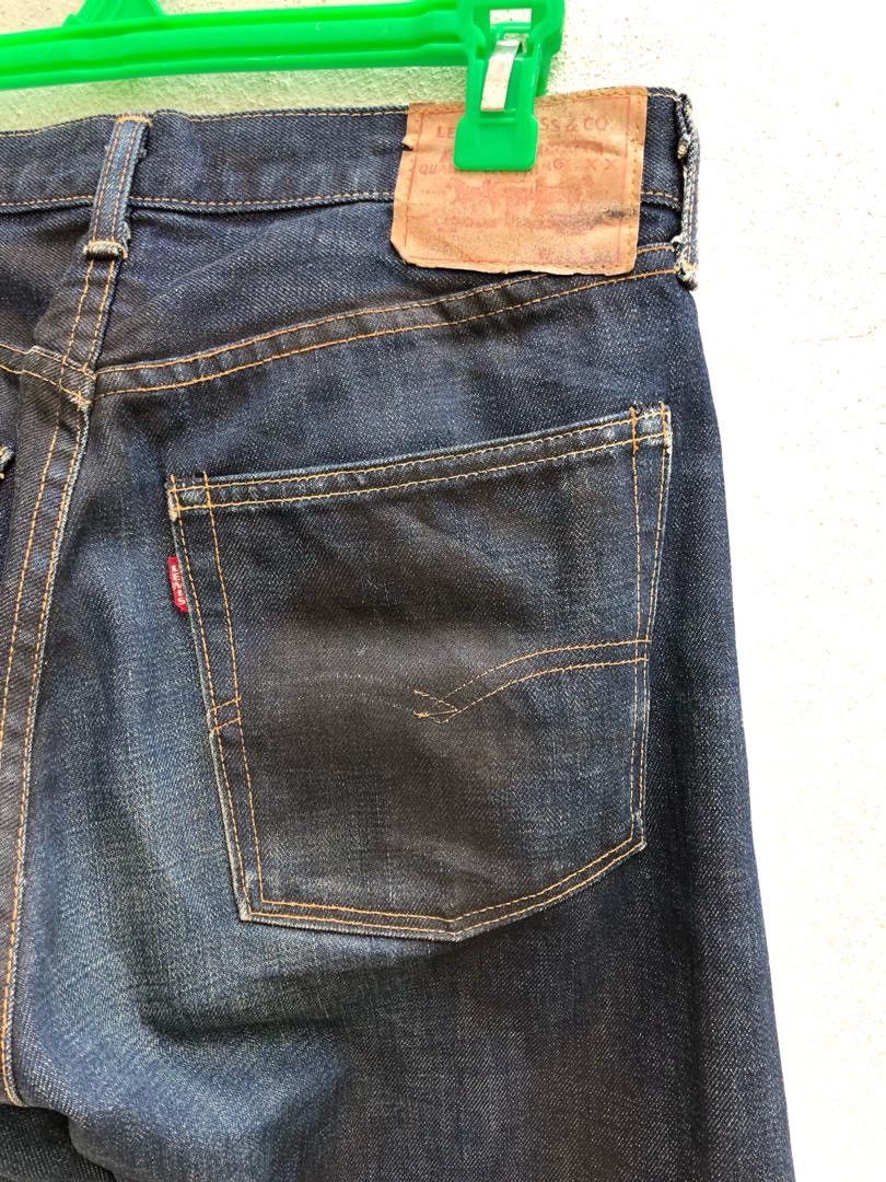 Levi's × Levi's Vintage Clothing Japan Levi’s 501 Capital E Redline Selvedge Denim Size US 31 - 11 Thumbnail