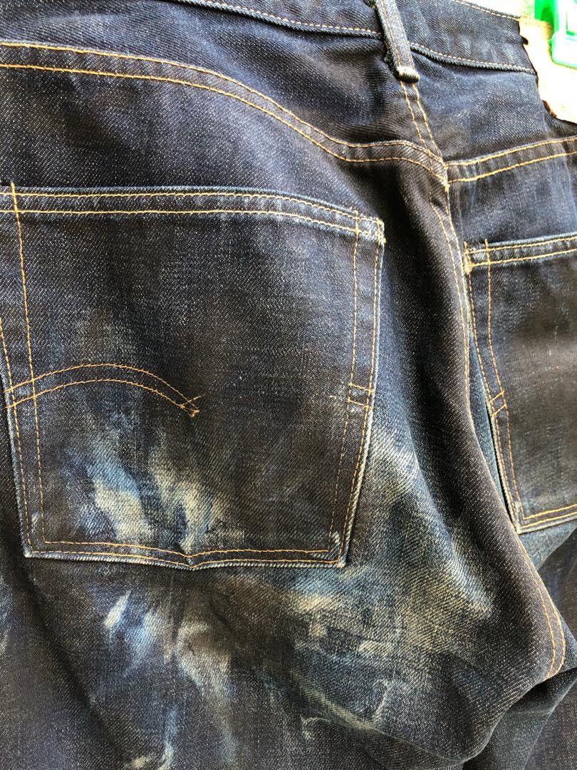 Levi's × Levi's Vintage Clothing Japan Levi’s 501 Capital E Redline Selvedge Denim Size US 31 - 10 Thumbnail