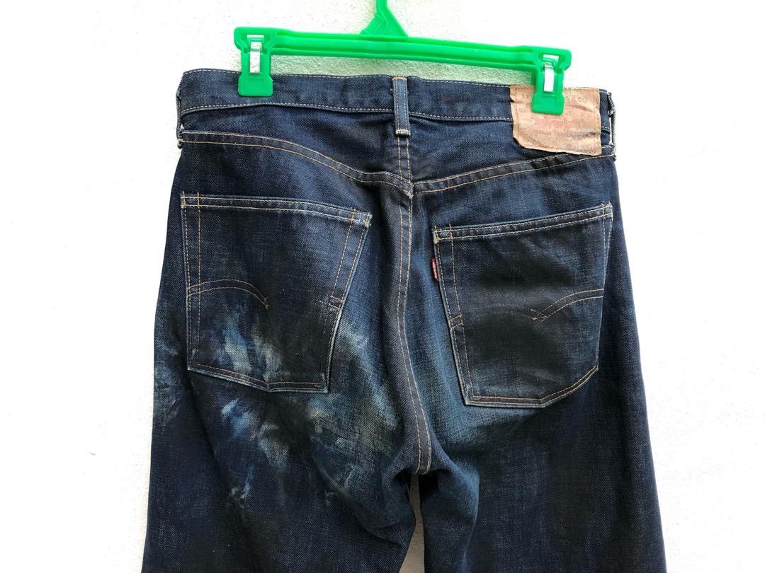 Levi's × Levi's Vintage Clothing Japan Levi’s 501 Capital E Redline Selvedge Denim Size US 31 - 9 Thumbnail