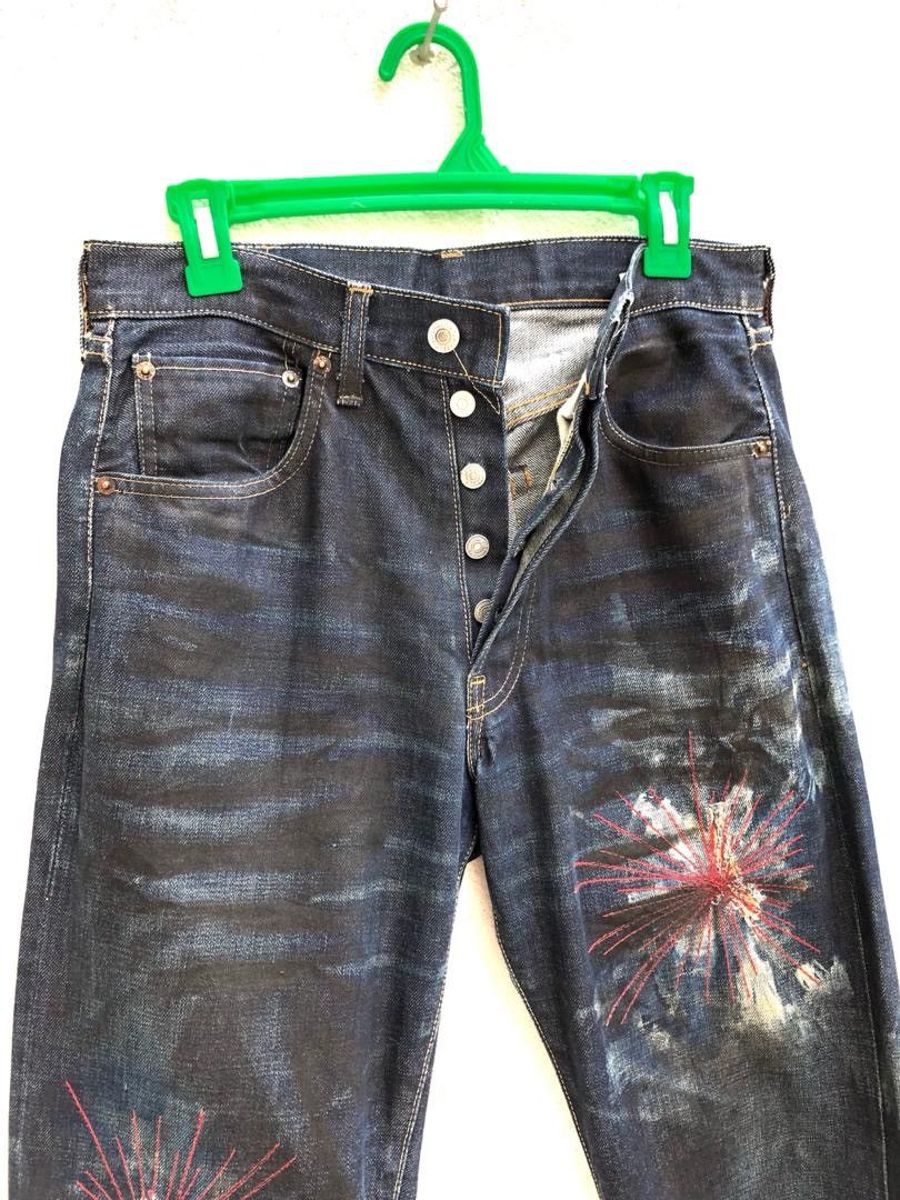 Levi's × Levi's Vintage Clothing Japan Levi’s 501 Capital E Redline Selvedge Denim Size US 31 - 3 Thumbnail