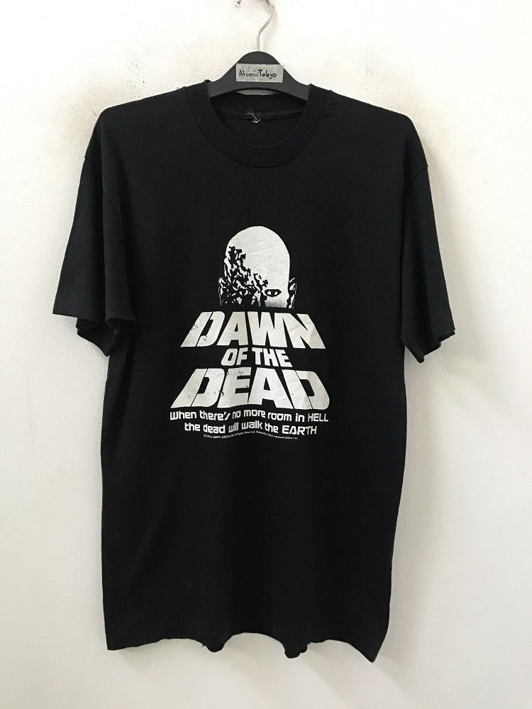 Vintage 80s 90s Dawn Of The Dead 1978 Movie t shirt Size US M / EU 48-50 / 2 - 1 Thumbnail