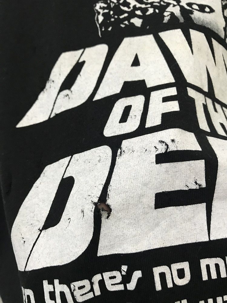 Vintage 80s 90s Dawn Of The Dead 1978 Movie t shirt Size US M / EU 48-50 / 2 - 3 Thumbnail