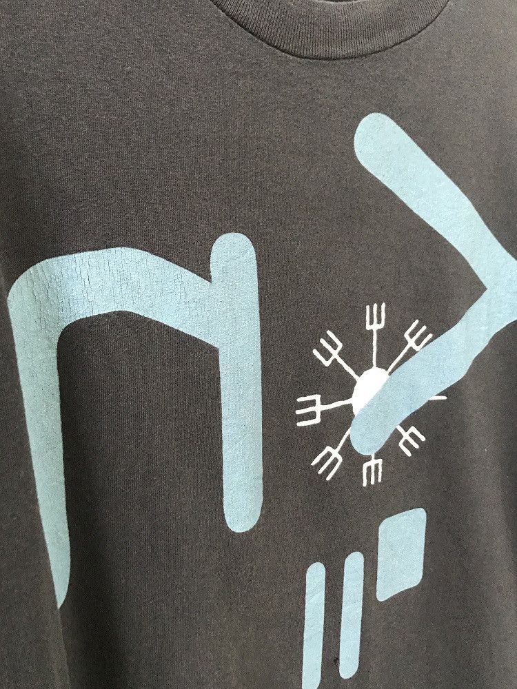 Band Tees 👉🔥 Vintage 90s Nine Inch Nails Rock Band t shirt Size US XL / EU 56 / 4 - 6 Thumbnail