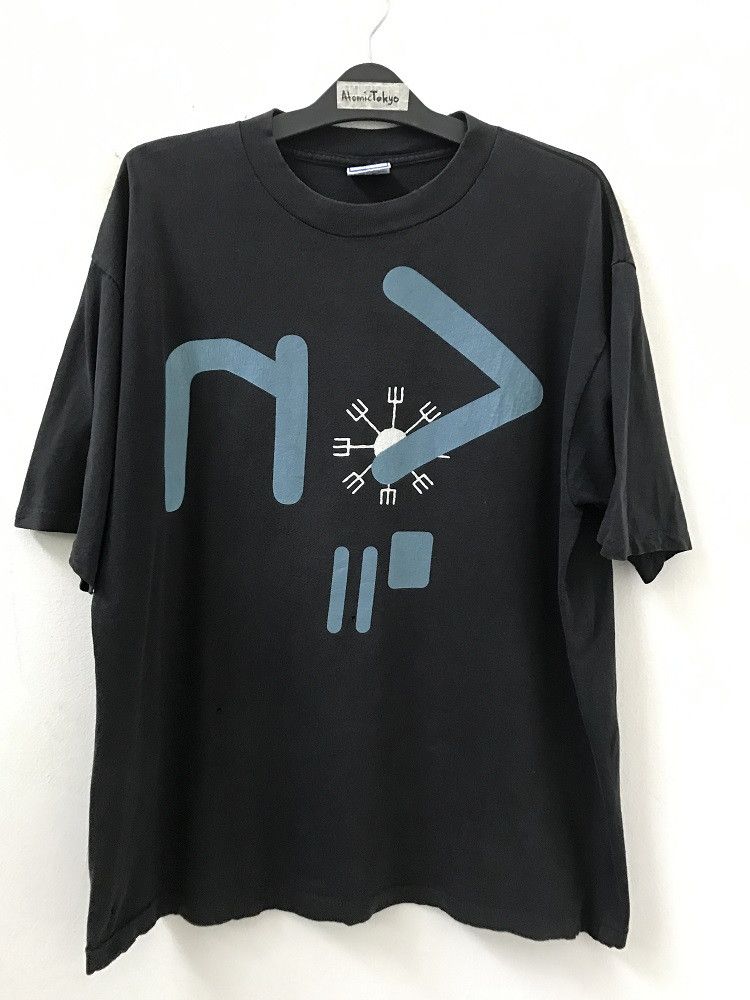 👉🔥 Vintage 90s Nine Inch Nails Rock Band t shirt