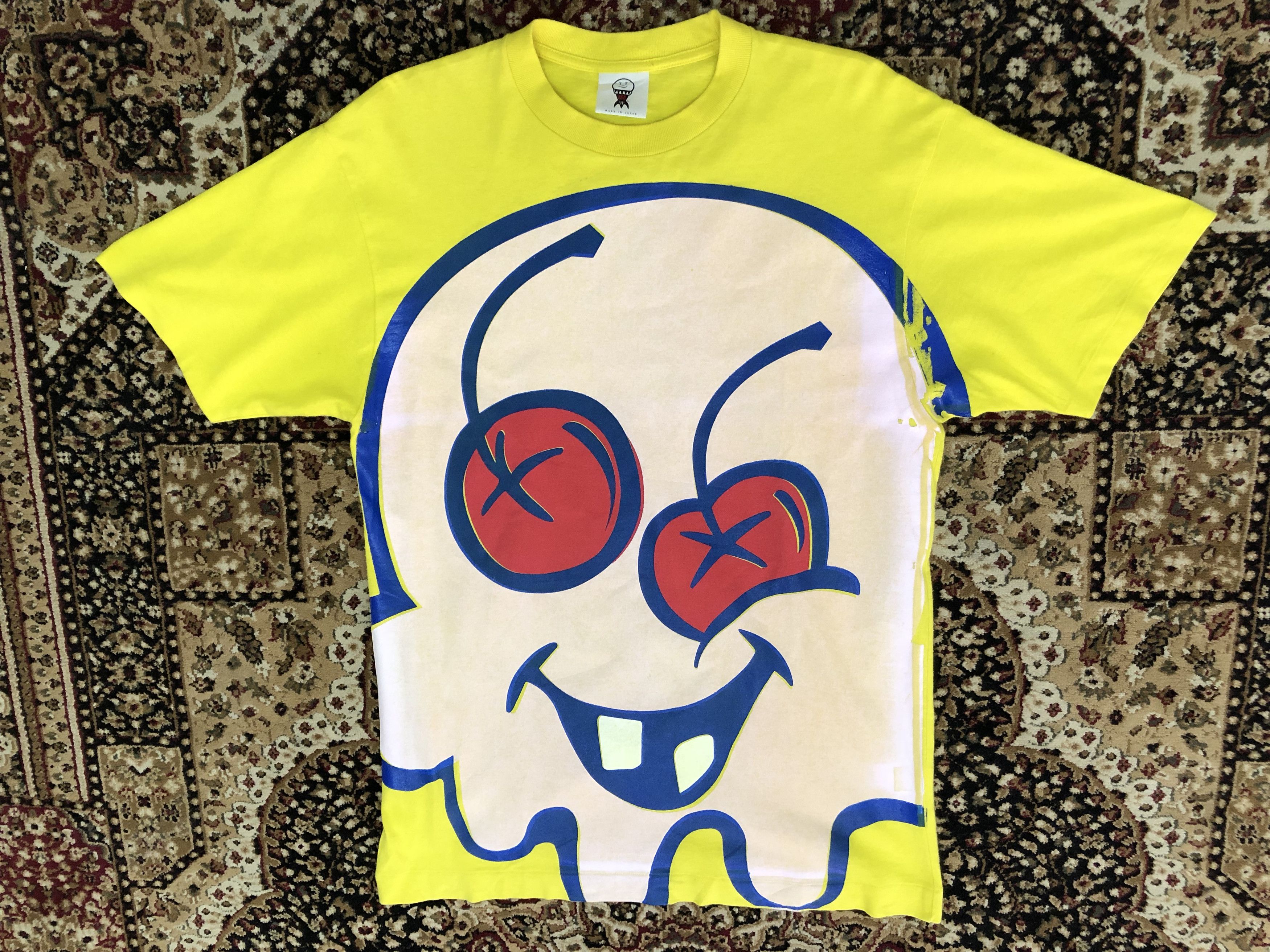 Billionaire Boys Club × Icecream BBC Icecream Made in Japan Big Print Yellow t shirt Size US M / EU 48-50 / 2 - 1 Thumbnail