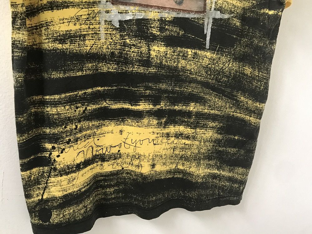 Kansai Yamamoto Vintage Kansai Yamamoto O2 Abstract Sleeping Dog T Shirt Size US L / EU 52-54 / 3 - 5 Thumbnail