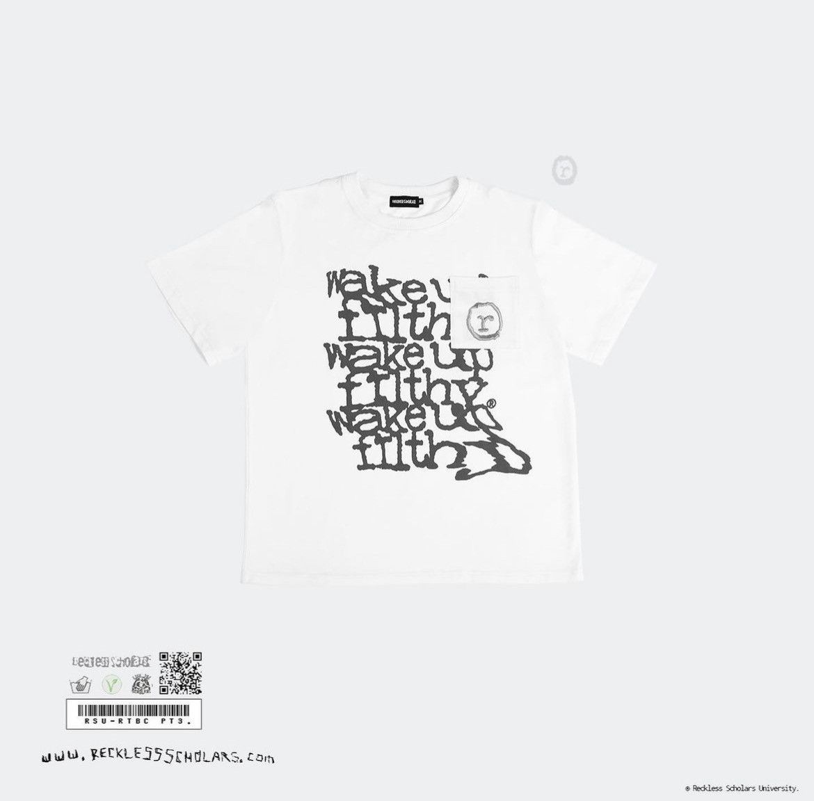 Reckless Scholars Reckless scholars - WakeupF1lthy T-shirt Size US L / EU 52-54 / 3 - 4 Thumbnail