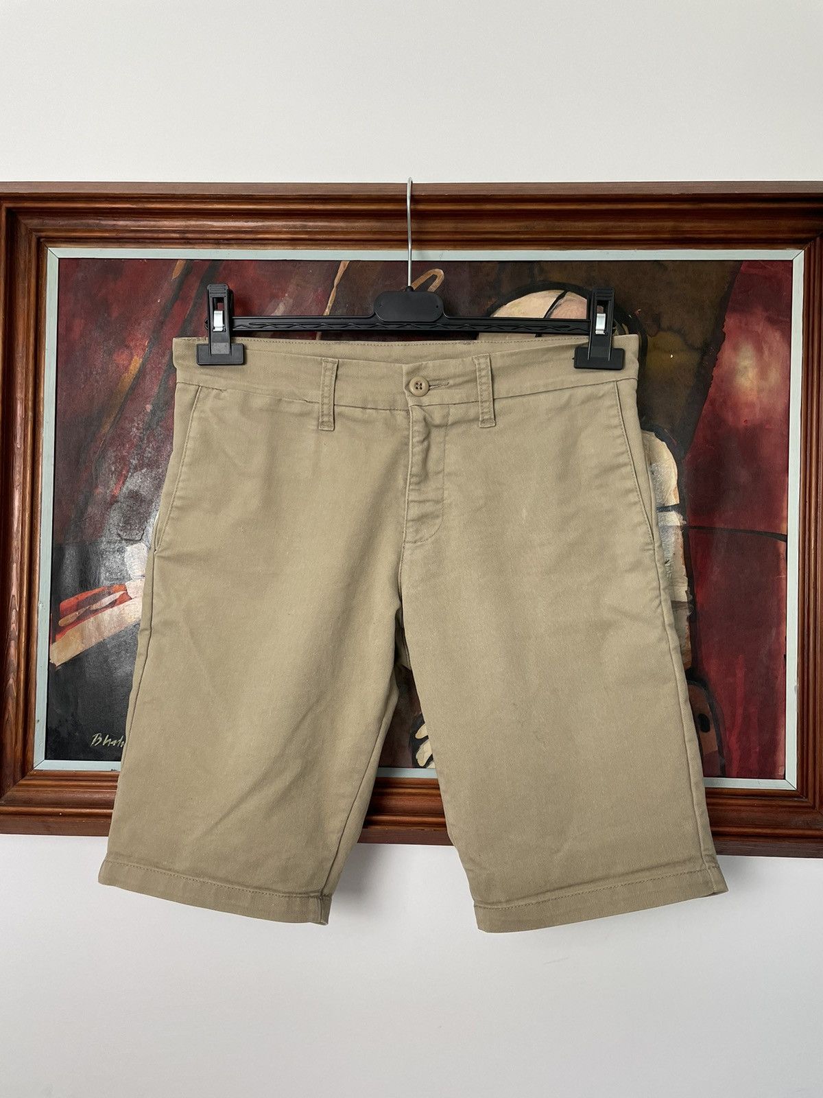 Carhartt Carhartt Sid Shorts Chino Beige Casual Workwear Vintage Y2k Size US 30 / EU 46 - 2 Thumbnail