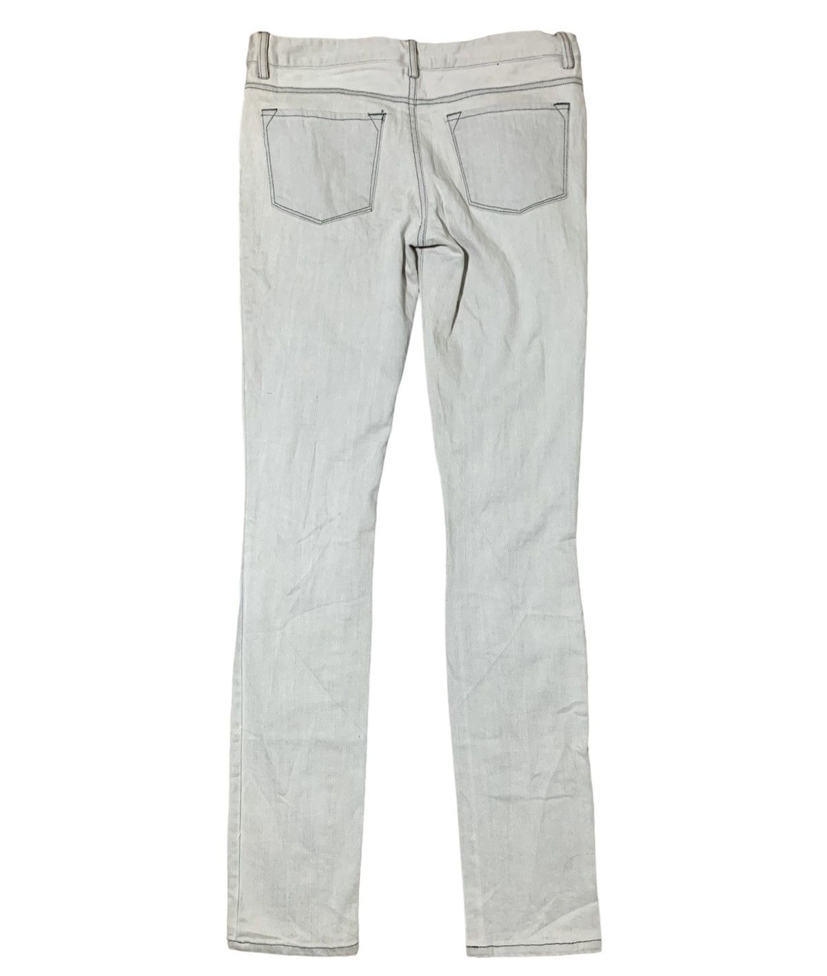 If Six Was Nine (NINE) full studded skinny distress jeans Size US 30 / EU 46 - 4 Thumbnail