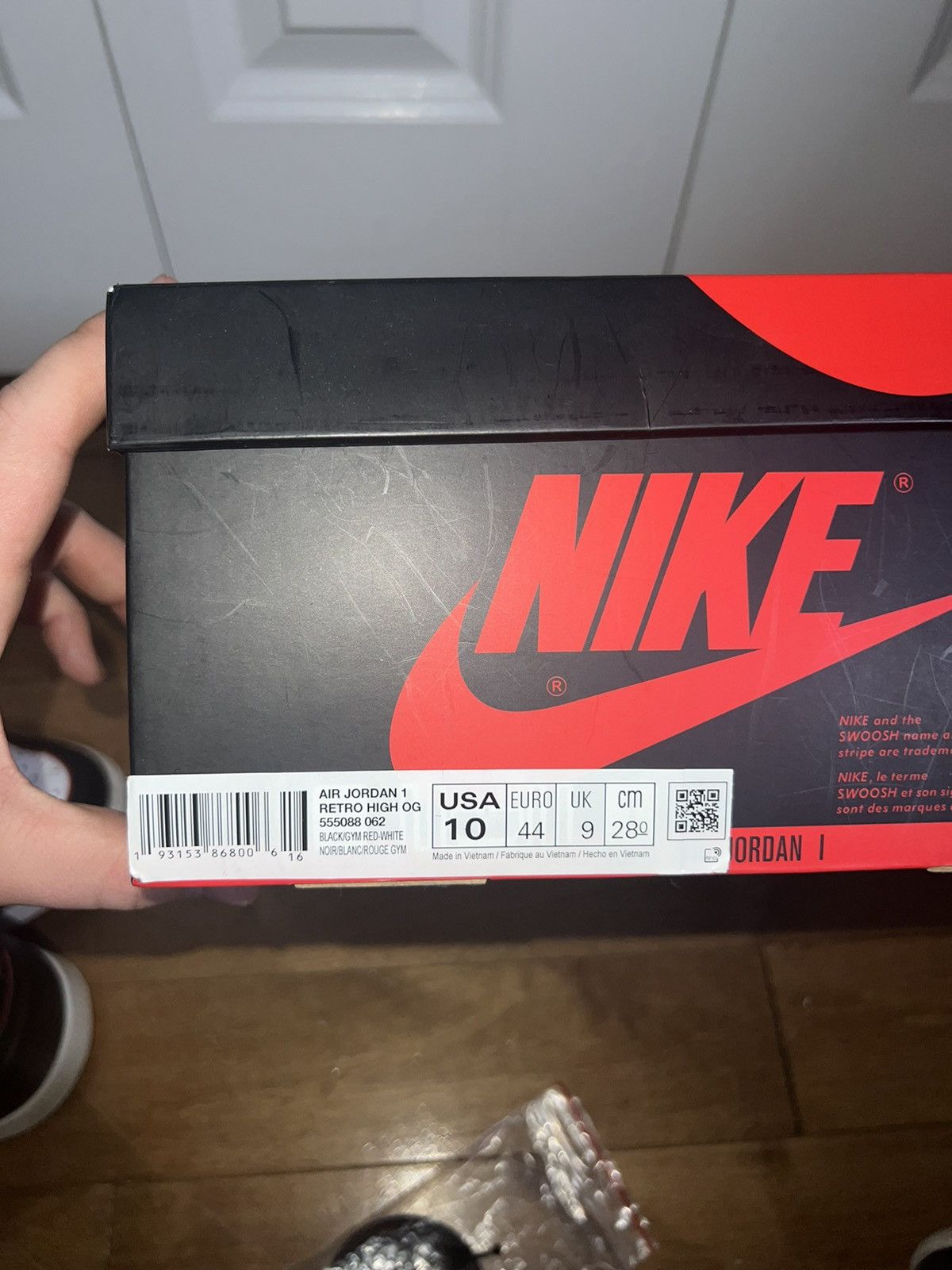 Jordan Brand × Nike Nike Air Jordan 1 Retro High OG Bloodline 2019 Size US 10 / EU 43 - 8 Thumbnail