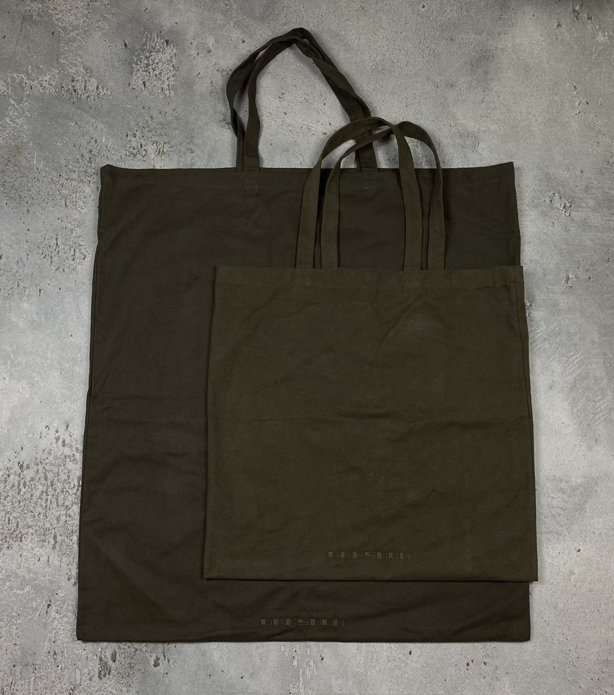 2 Tote Bags Rick Owens Drkshdw Tote Bag Crossbody in Brown, Men's