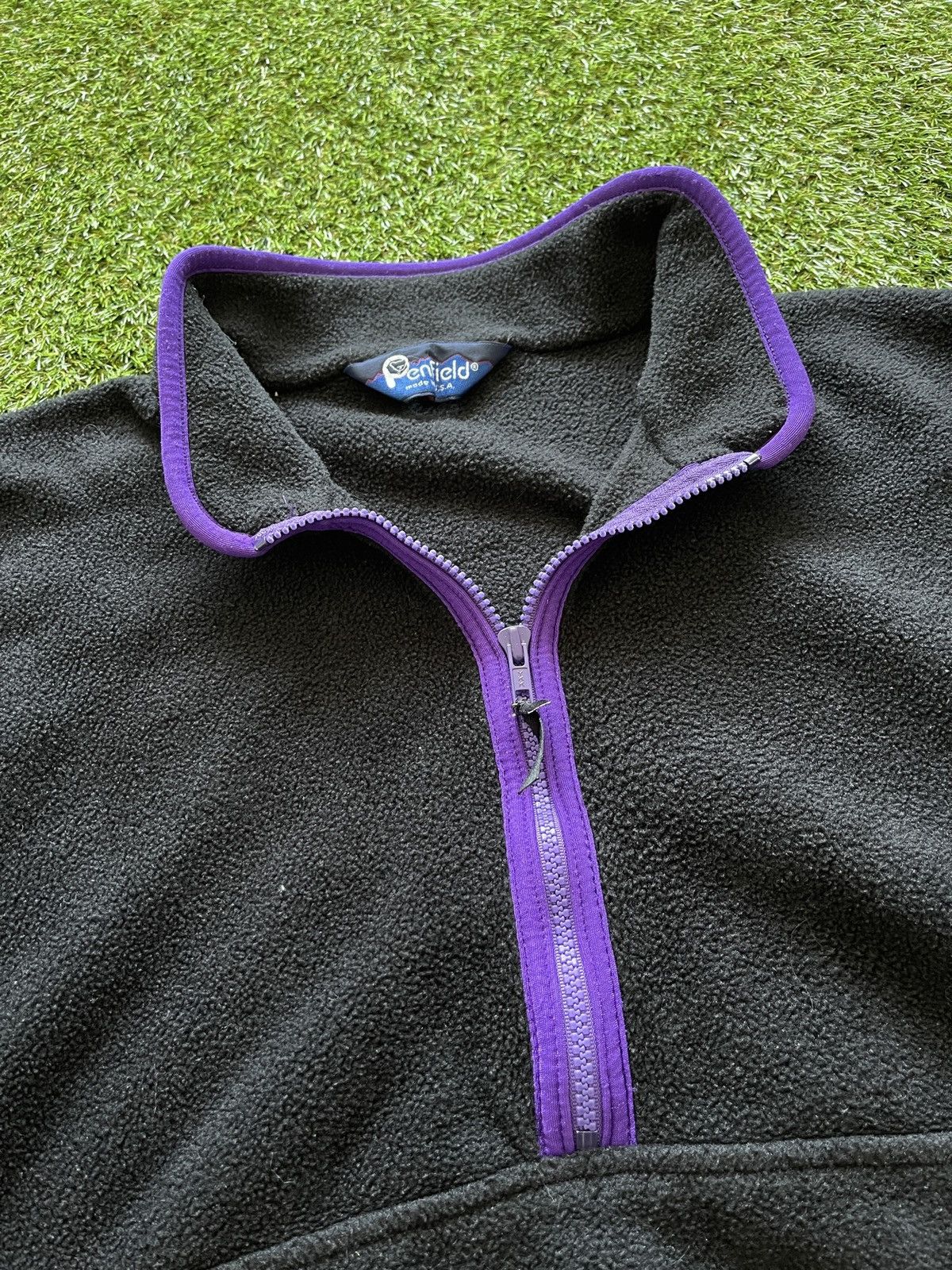 Penfield Vintage 90s Penfield Half Zip Sweater Made In USA Size XL / US 12-14 / IT 48-50 - 3 Thumbnail