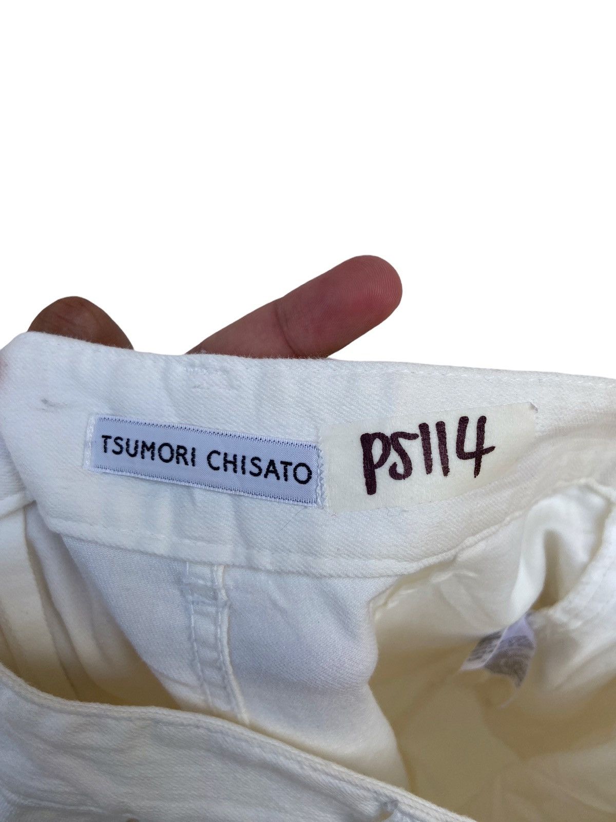 Issey Miyake TSUMORI CHISATO ISSEY MIYAKE TENCEL SLAB STRETCH PANT Size 28" / US 6 / IT 42 - 6 Thumbnail
