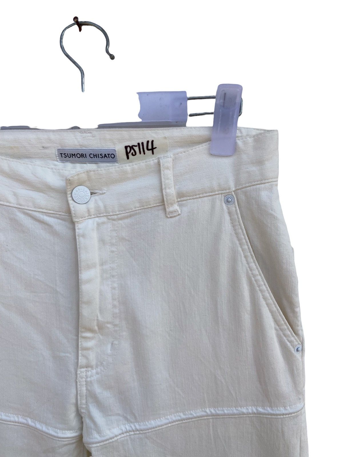 Issey Miyake TSUMORI CHISATO ISSEY MIYAKE TENCEL SLAB STRETCH PANT Size 28" / US 6 / IT 42 - 3 Thumbnail