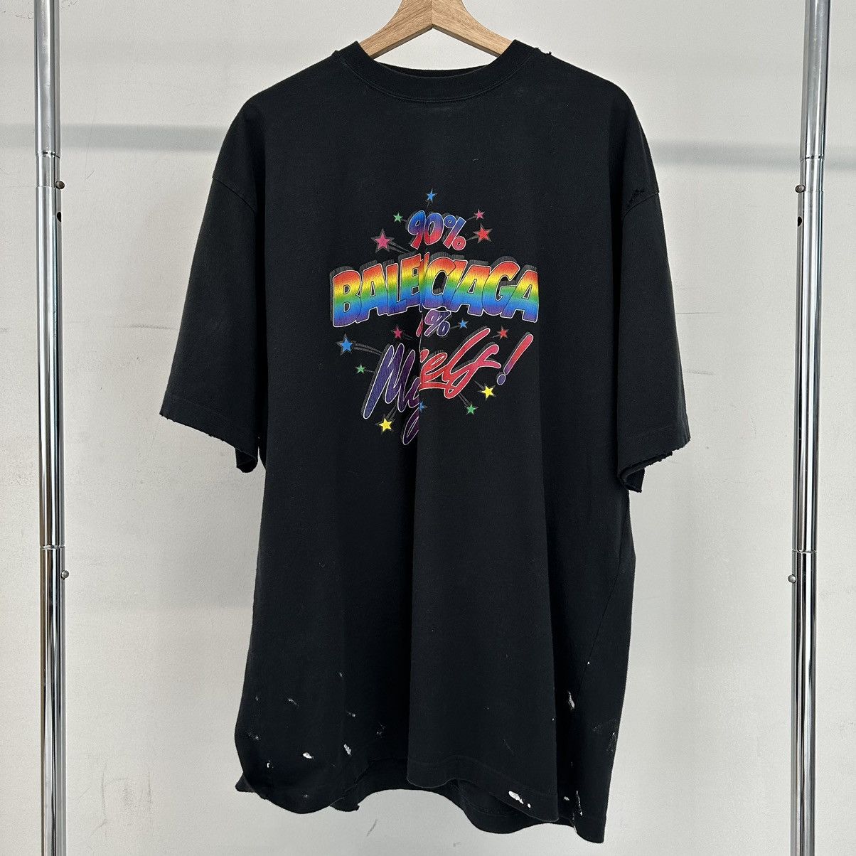 balenciaga archive t shirt price