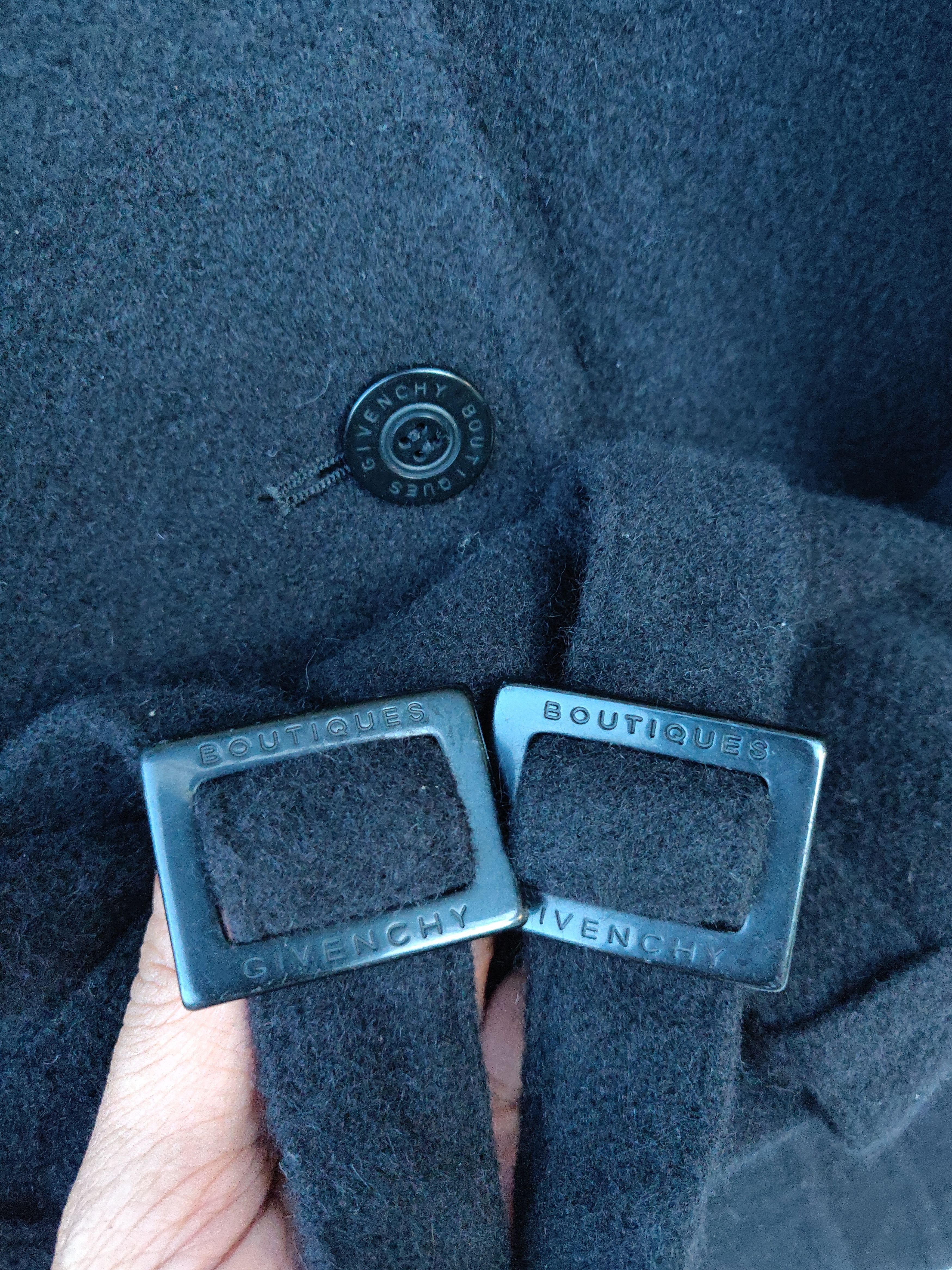 Givenchy Vintage Givenchy Boutiques Wool Jacket/Coat Size US S / EU 44-46 / 1 - 12 Thumbnail